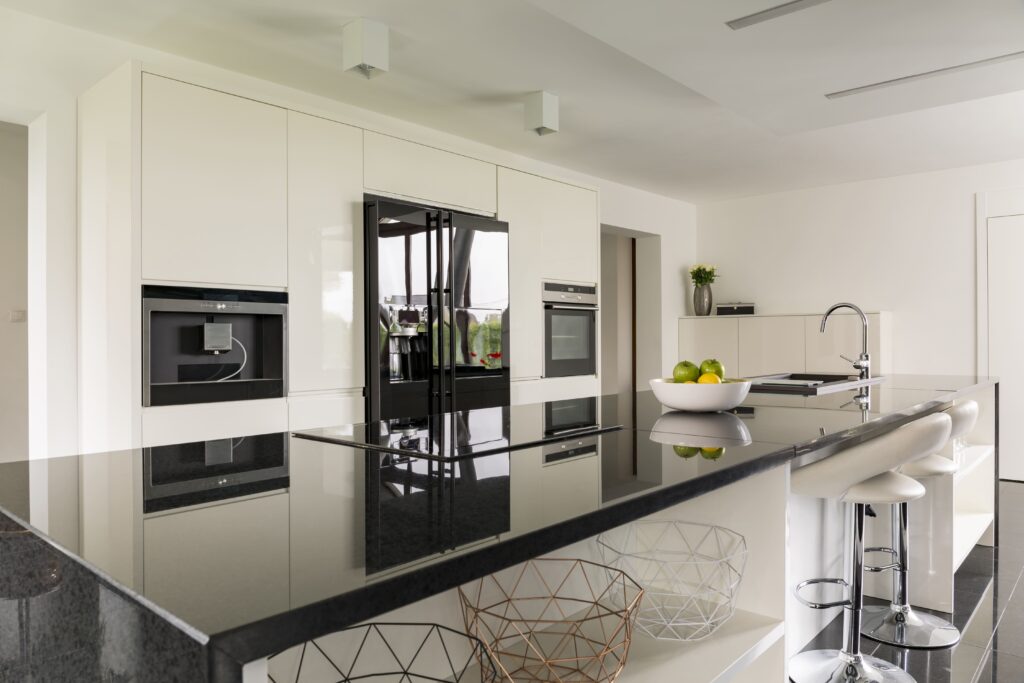 Black porcelain countertops Denver – sleek, scratch-resistant surfaces for Colorado kitchens